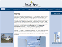 Tablet Screenshot of interspecllc.net